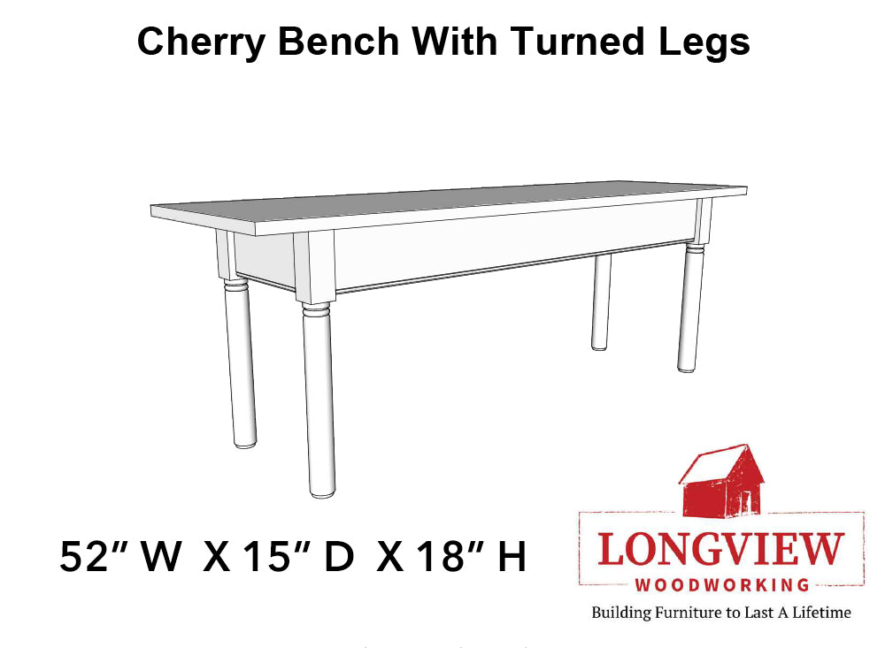 Cherry Bench Design Plans