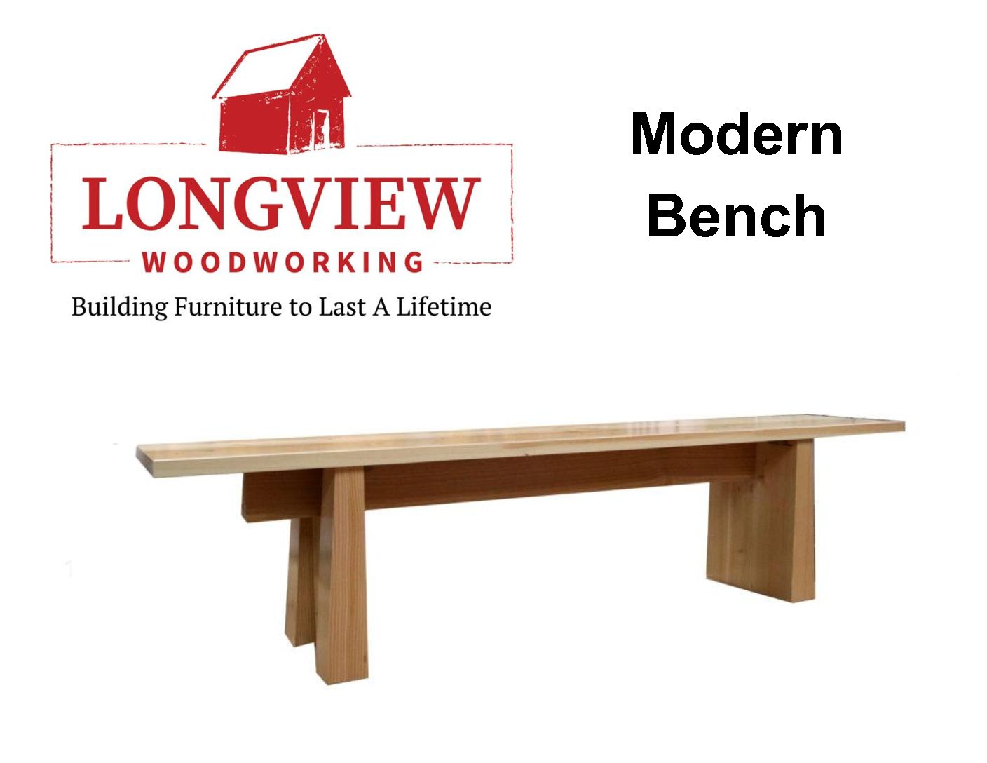 Modern Bench Design Plans