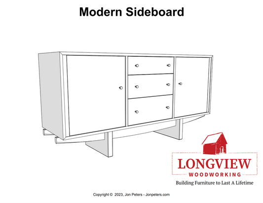 Modern Sideboard Design Plans